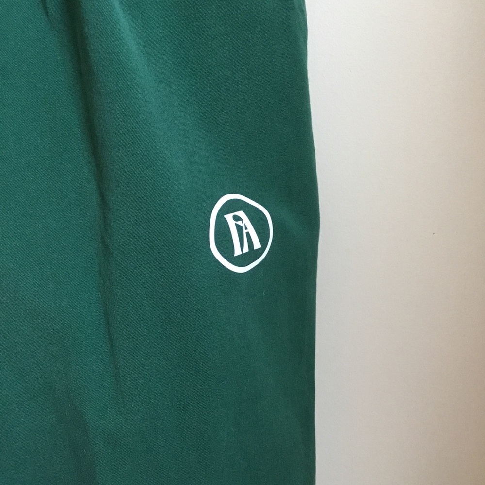 Fore All Laura High Waist Cropped Golf Trousers Green Black Color Block - Picture 4 of 13